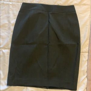 Dark grey pencil skirt